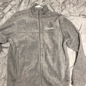 Grey Columbia sweater